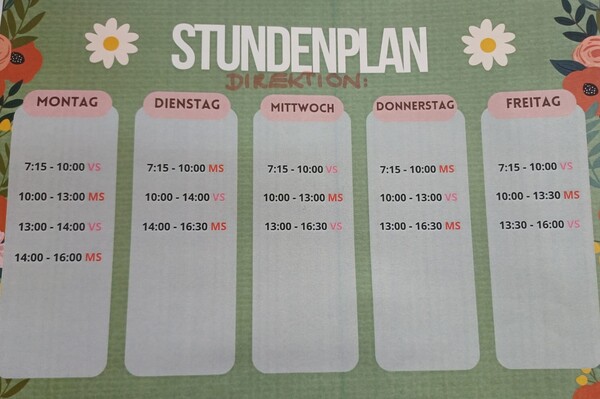 stundenplan gudrun